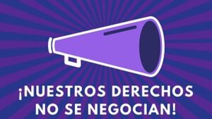 Nuestros derechos no se negocian