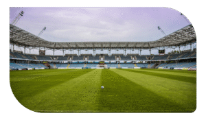 Imagen de estadio de fútbol vacío