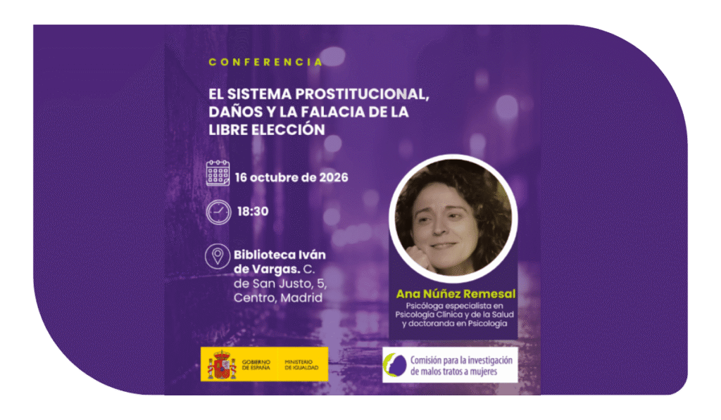 Cartel publicitario de la conferencia