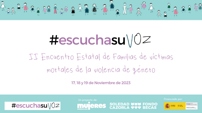 El Fondo de Becas Soledad Cazorla celebrará su II Encuentro Estatal de Familias de víctimas mortales de la violencia de género en Málaga